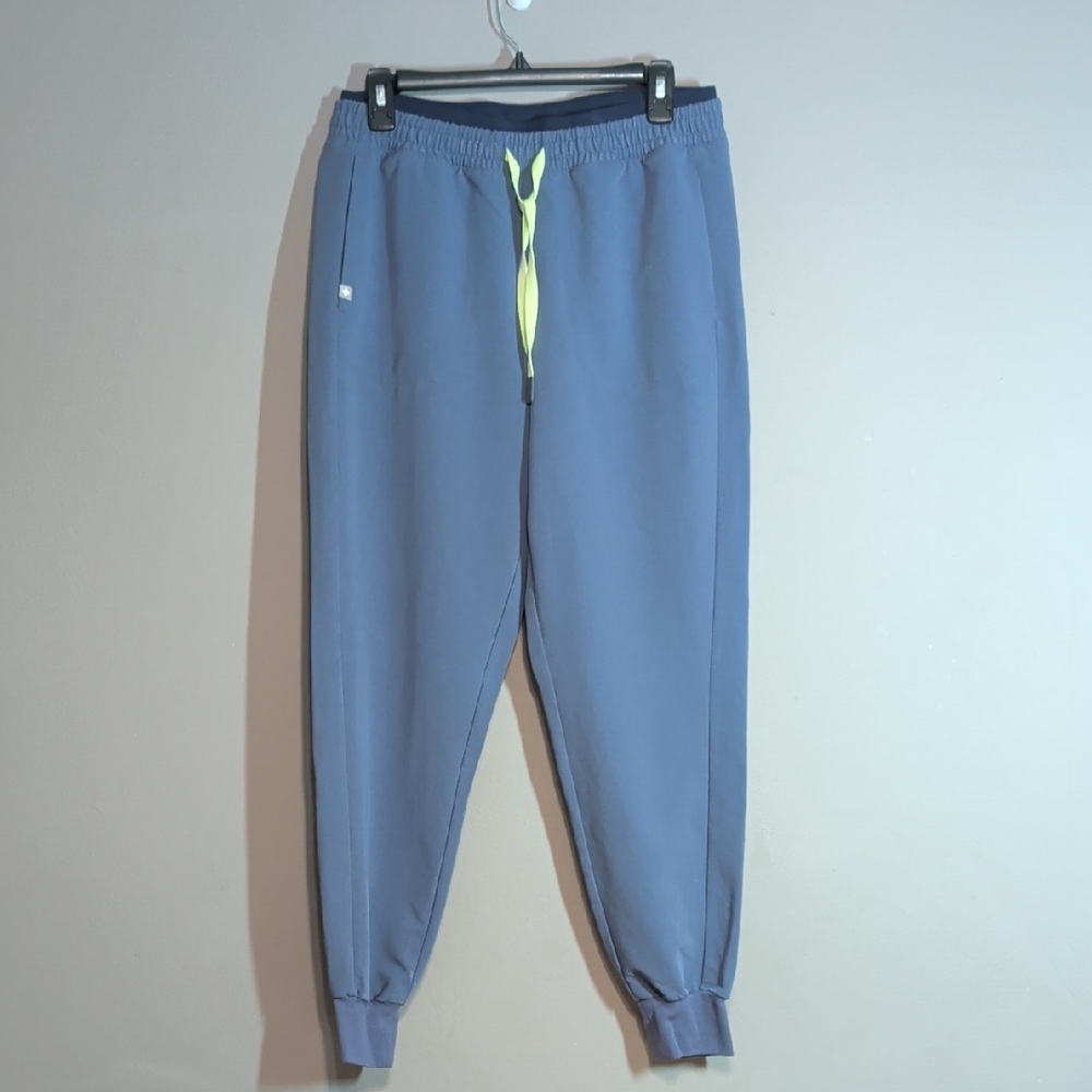 FIGS Space Navy Joggers Pants Scrubs Size Large